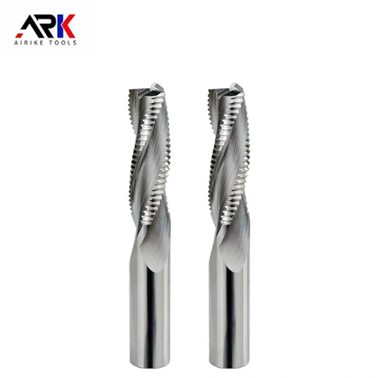 Three-Blade Woodworking Rough Milling Cutter